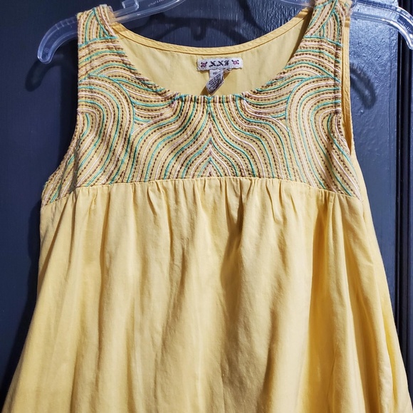 Yellow Summer Dress - Size Medium - Picture 1 of 4